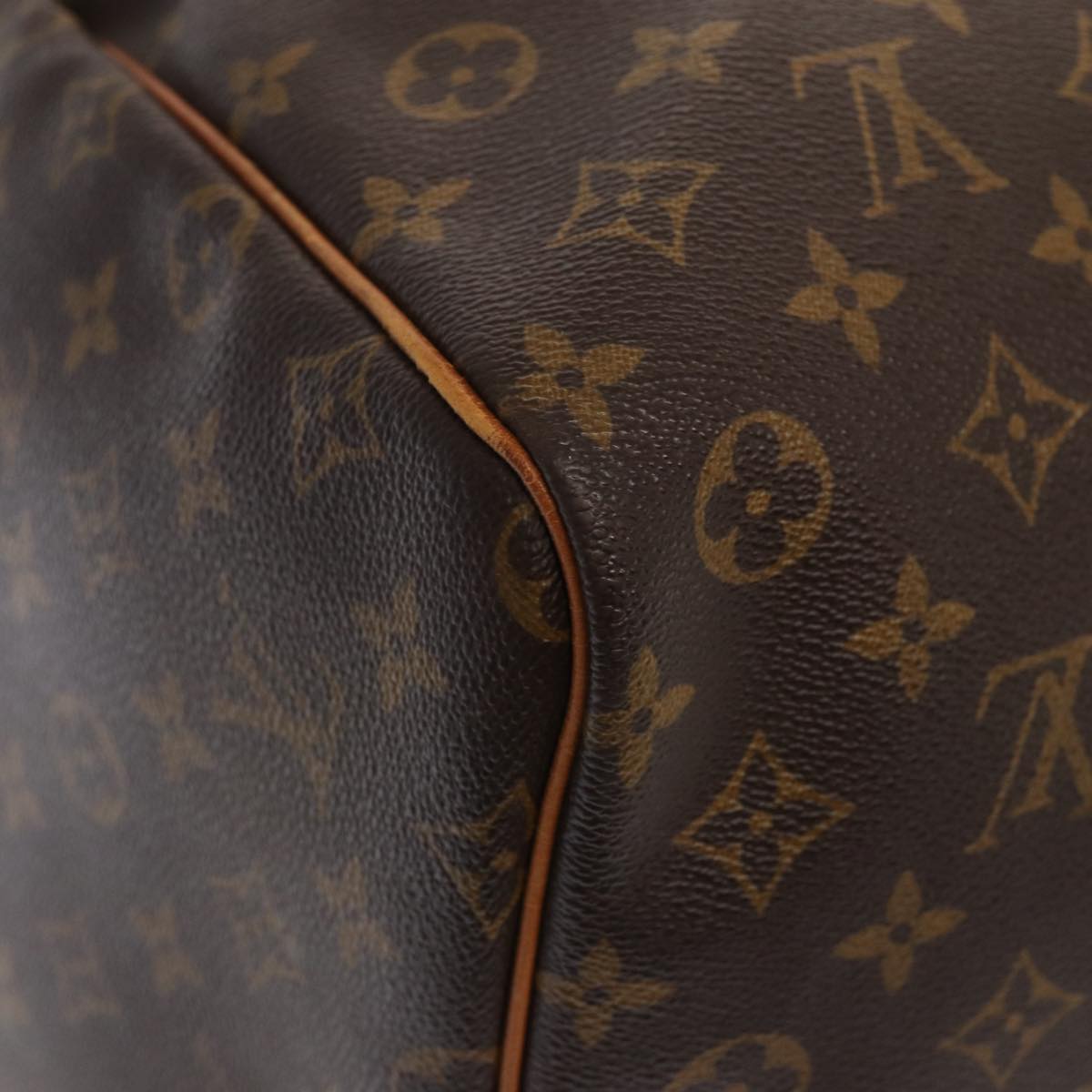 LOUIS VUITTON Monogram Keepall 60 Boston Bag M41422 LV Auth 84255