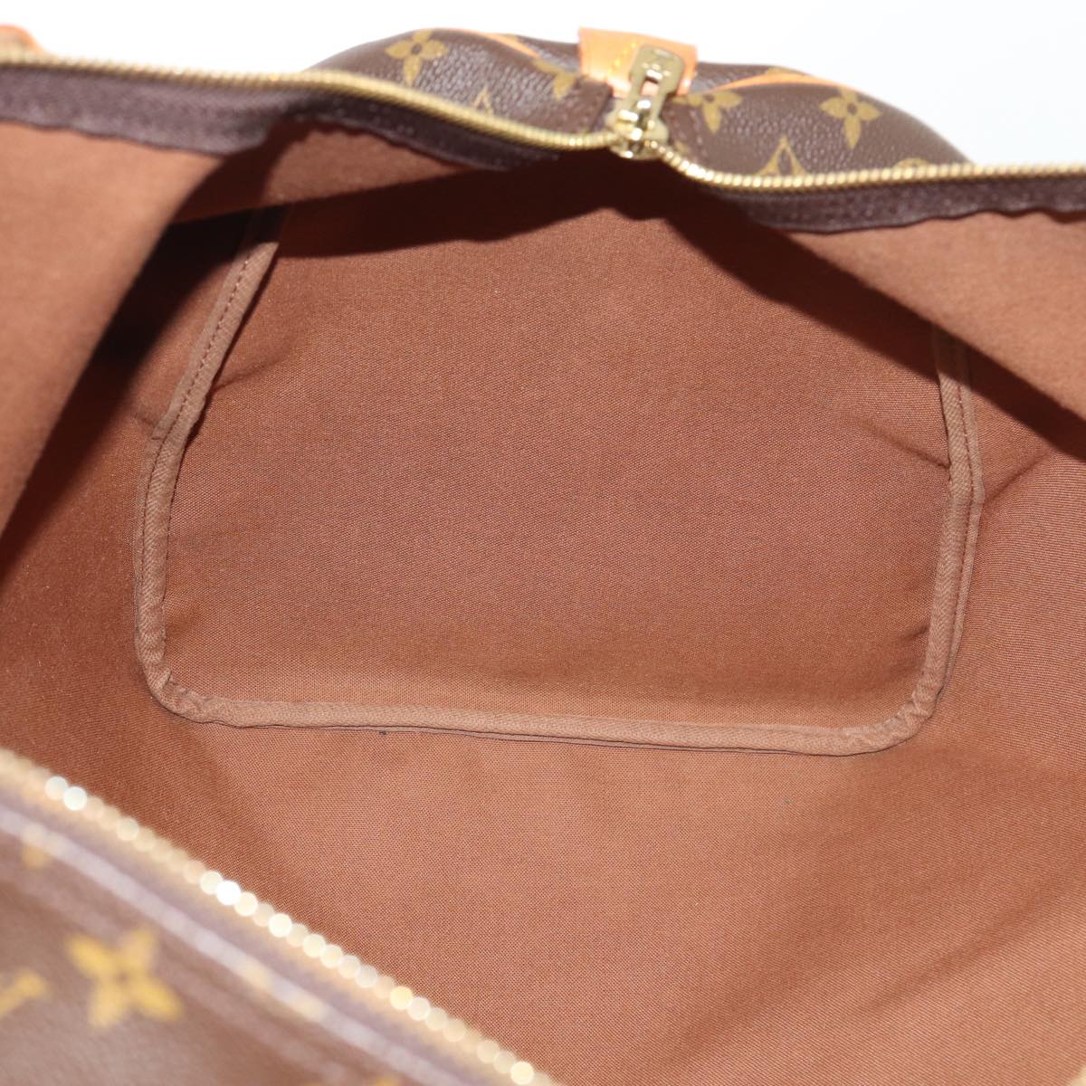 LOUIS VUITTON Monogram Keepall 60 Boston Bag M41422 LV Auth 84255