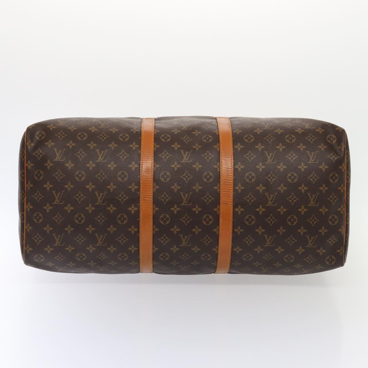 LOUIS VUITTON Monogram Keepall 60 Boston Bag M41422 LV Auth 84255