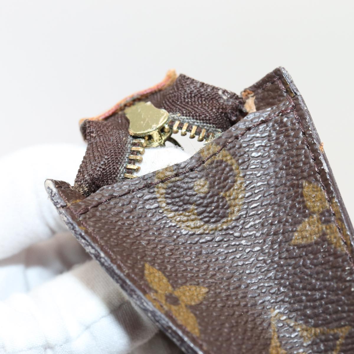 LOUIS VUITTON Monogram Bucket GM Pouch Accessory Pouch LV Auth 84282