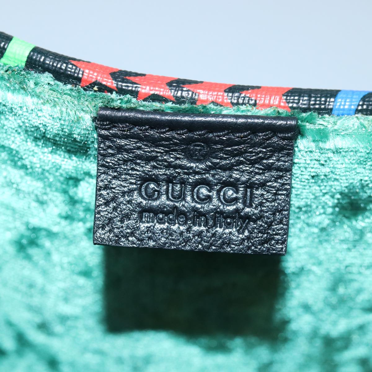 GUCCI Guitar Cases GG Psychedelic Multicolor 605315 Auth 84342SM