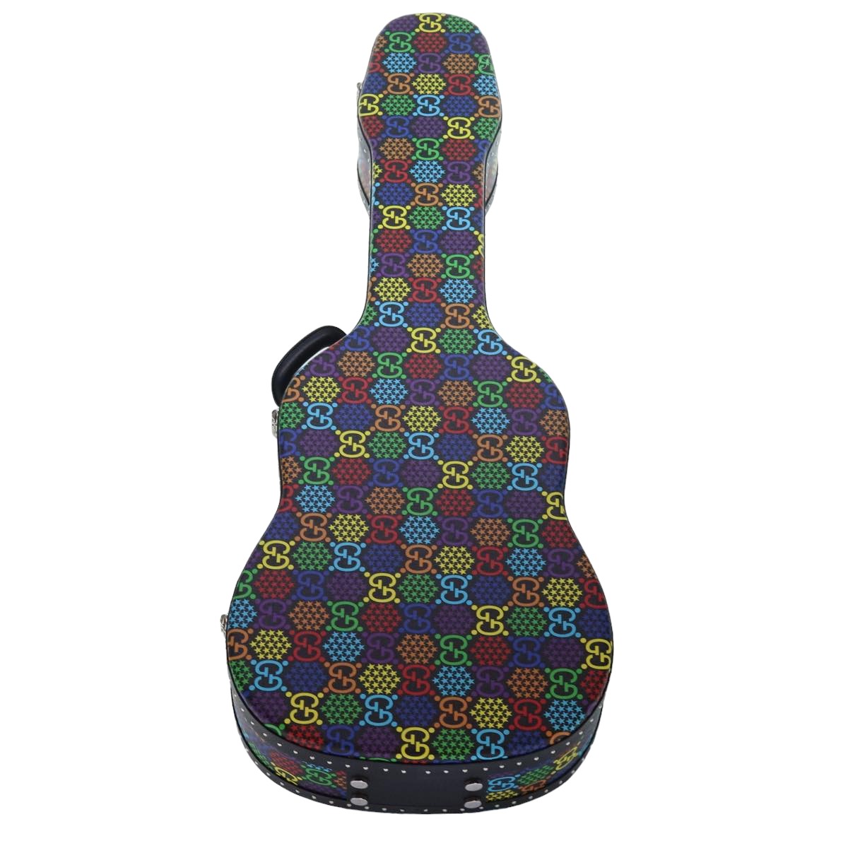 GUCCI Guitar Cases GG Psychedelic Multicolor 605315 Auth 84342SM