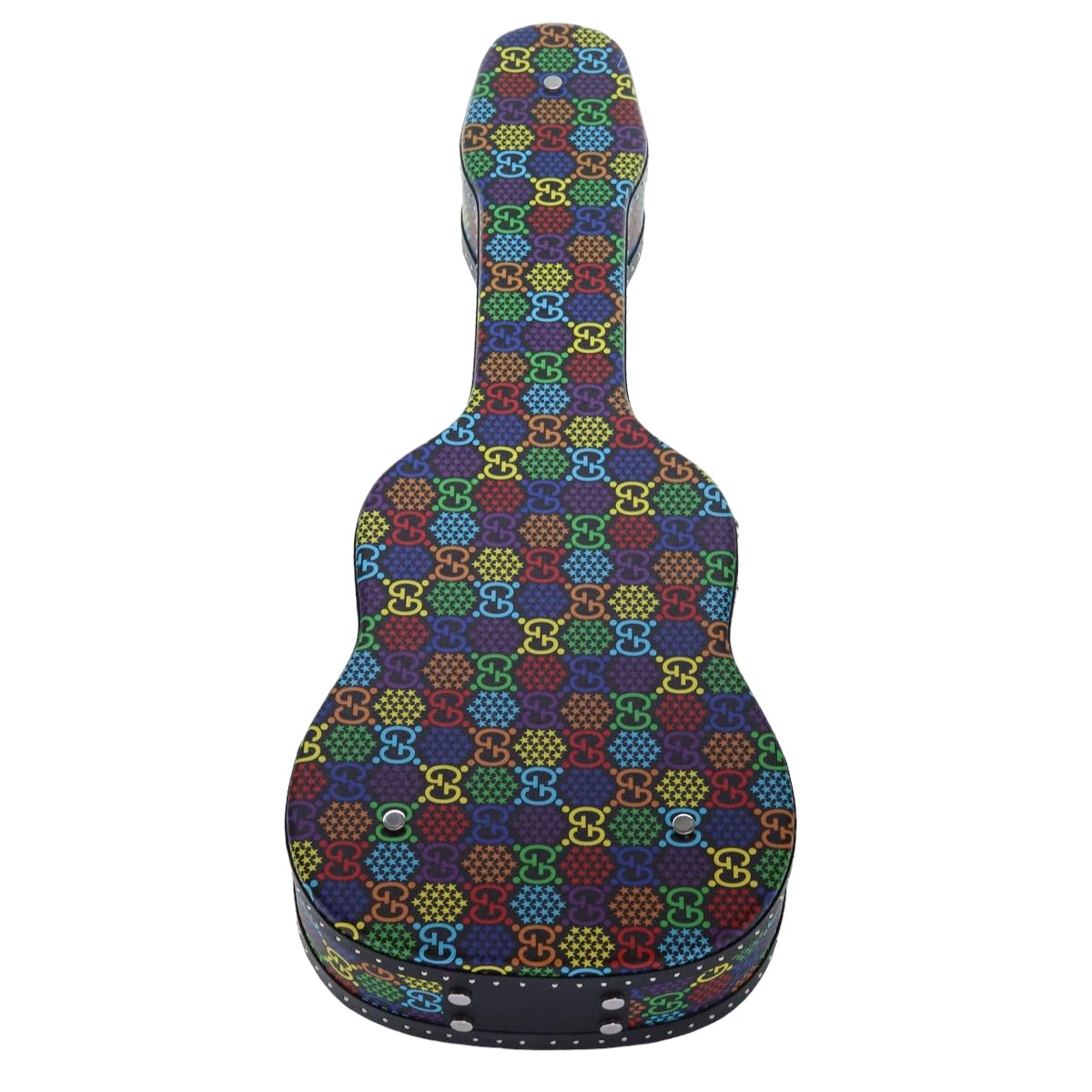 GUCCI Guitar Cases GG Psychedelic Multicolor 605315 Auth 84342SM
