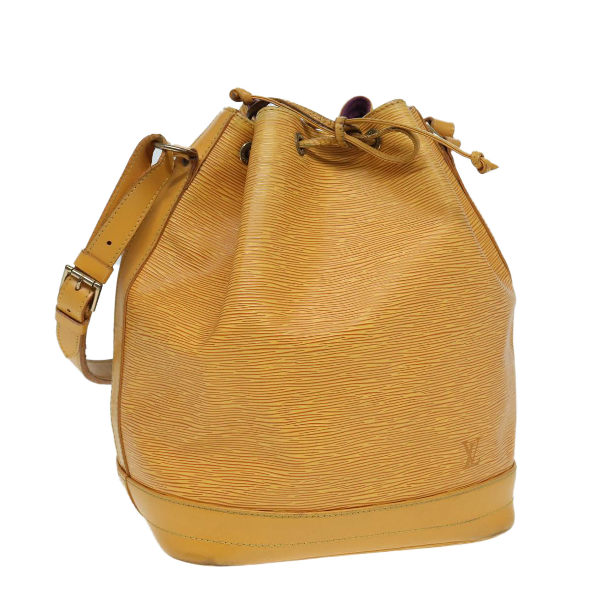 LOUIS VUITTON Epi Noe Shoulder Bag Tassili Yellow M44009 LV Auth 84400