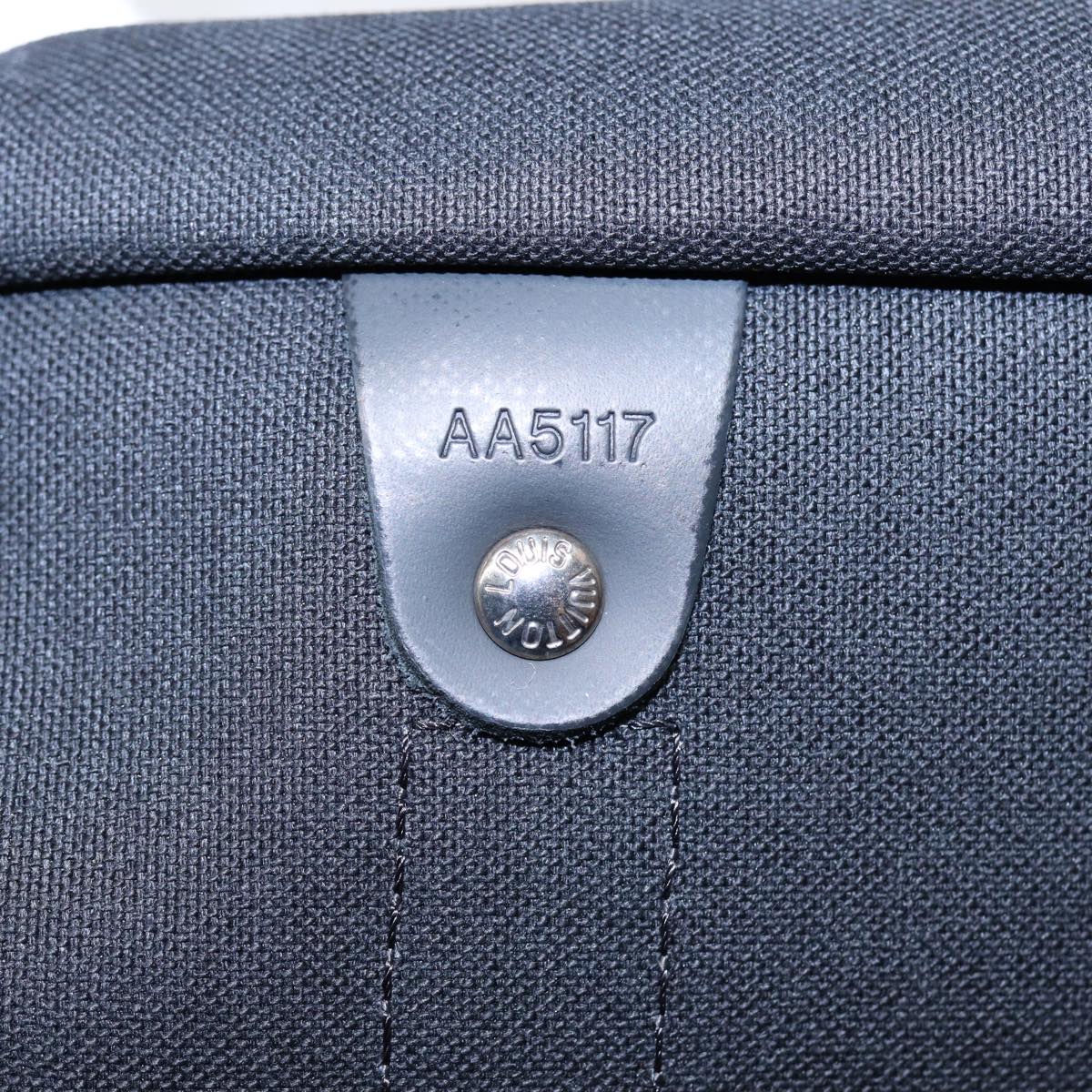 LOUIS VUITTON Damier Cobalt Keepall Bandouliere 45 Boston Bag N50002 Auth 84480S