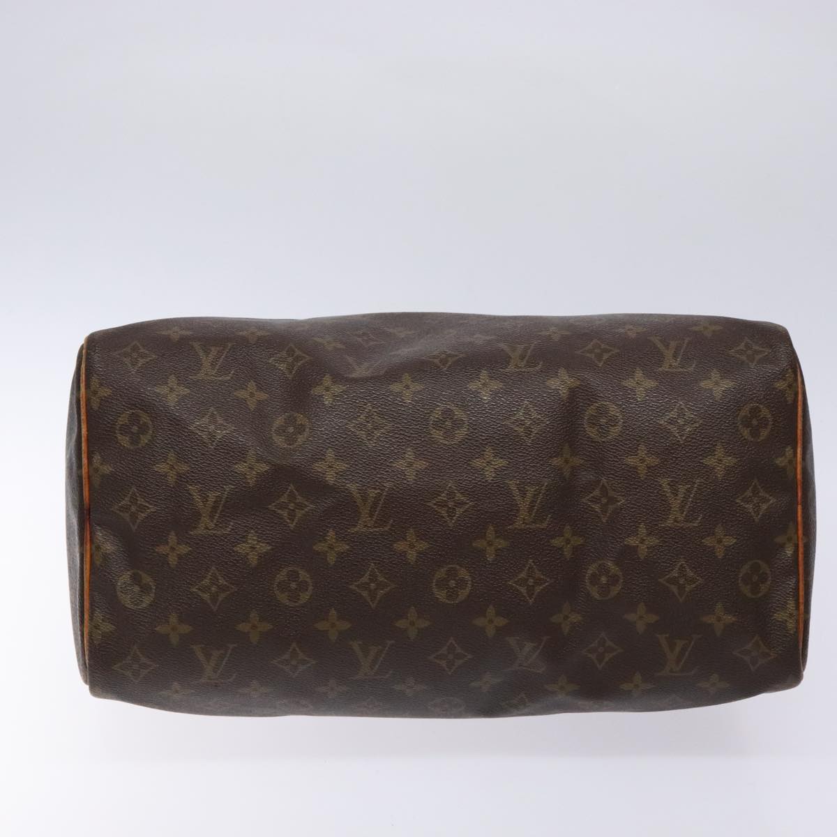 LOUIS VUITTON Monogram Speedy 35 Hand Bag M41524 LV Auth 84532