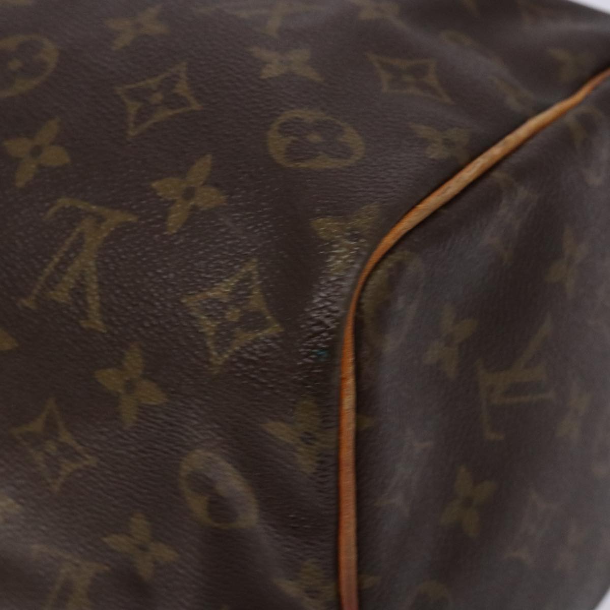 LOUIS VUITTON Monogram Speedy 35 Hand Bag M41524 LV Auth 84532