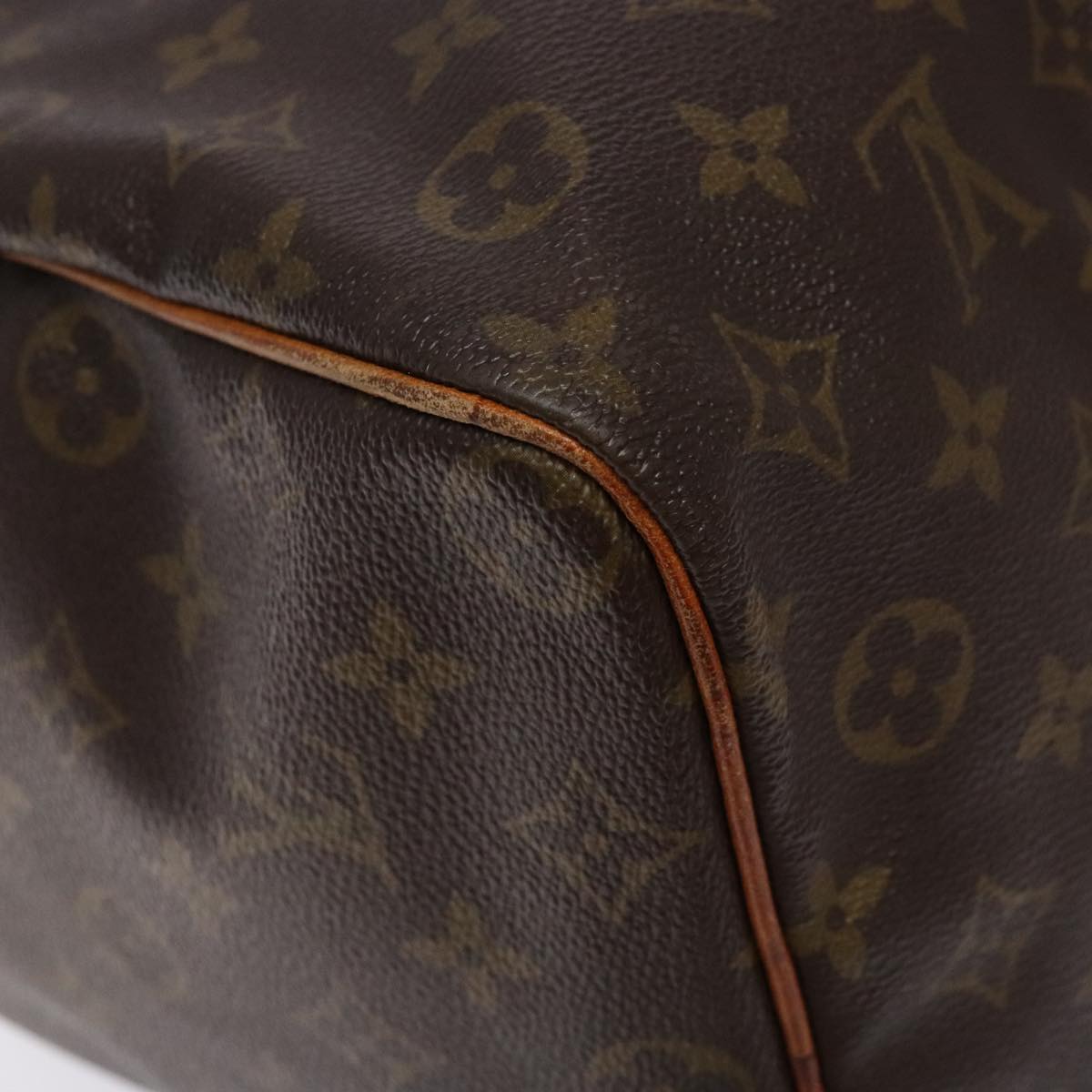 LOUIS VUITTON Monogram Speedy 35 Hand Bag M41524 LV Auth 84532