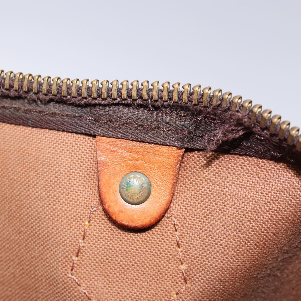 LOUIS VUITTON Monogram Speedy 35 Hand Bag M41524 LV Auth 84532