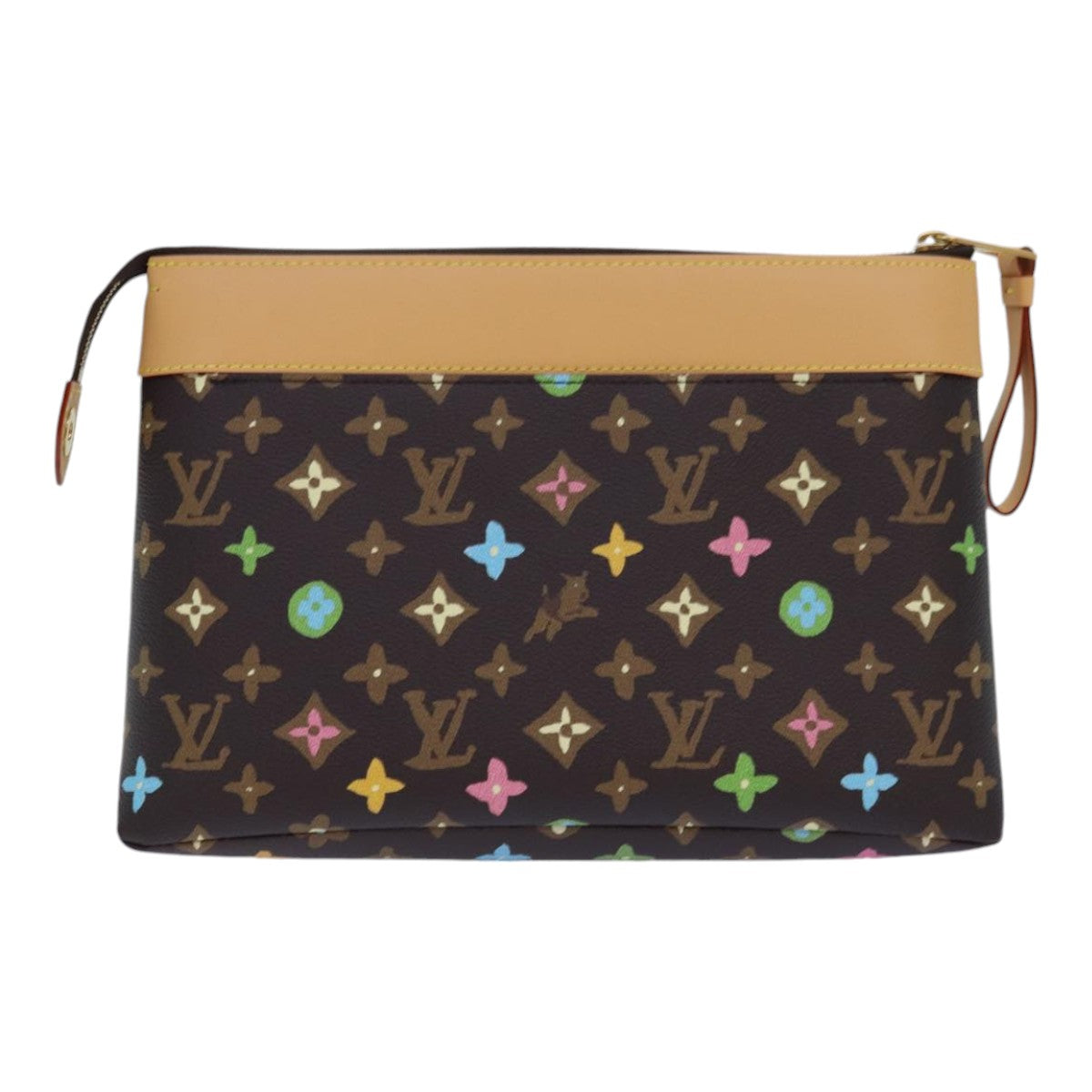 LOUIS VUITTON Monogram Craggy Pochette Voyage Souple Bag M83568 LV Auth 84680S