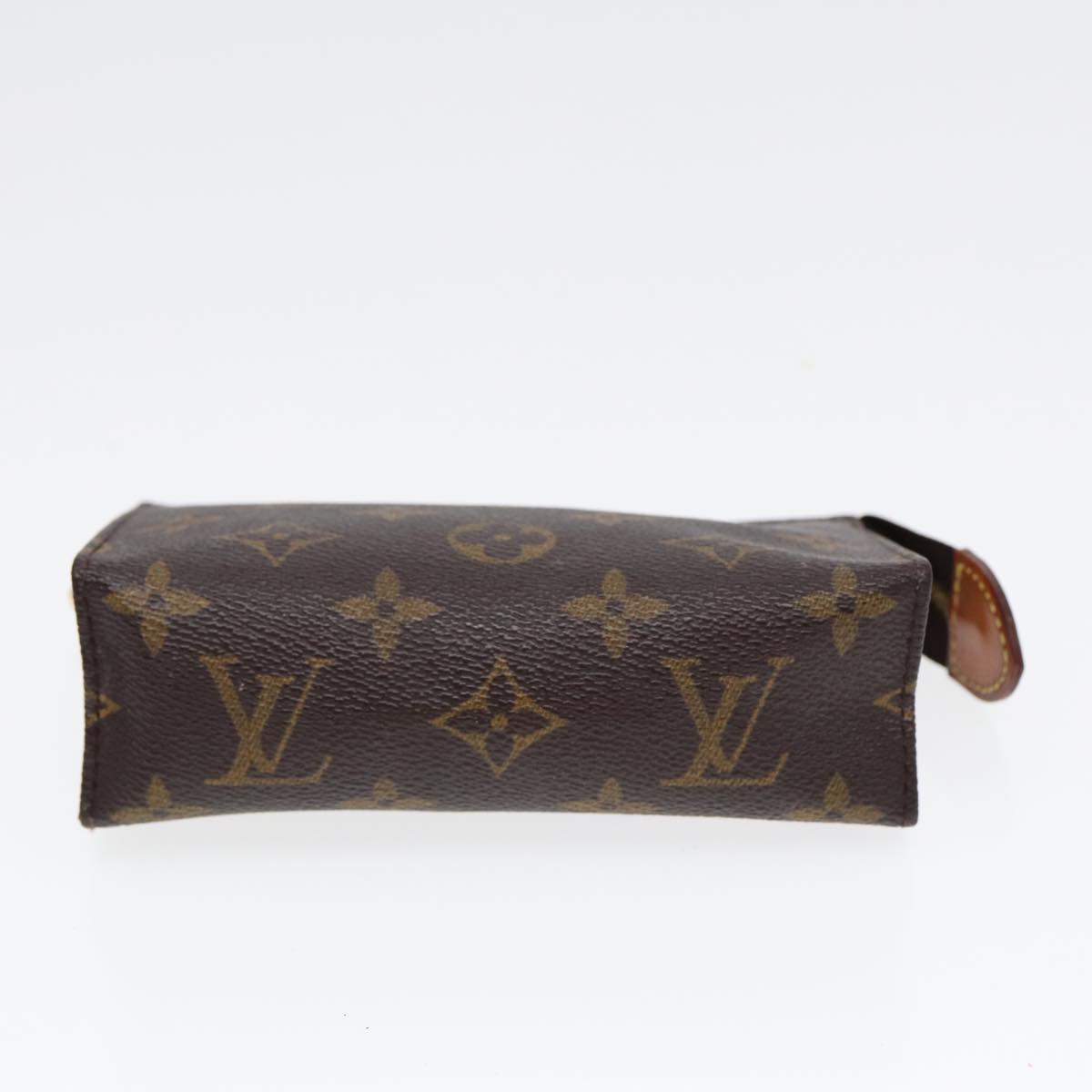 LOUIS VUITTON Monogram Poche Toilette 15 Pouch M47546 LV Auth 84835