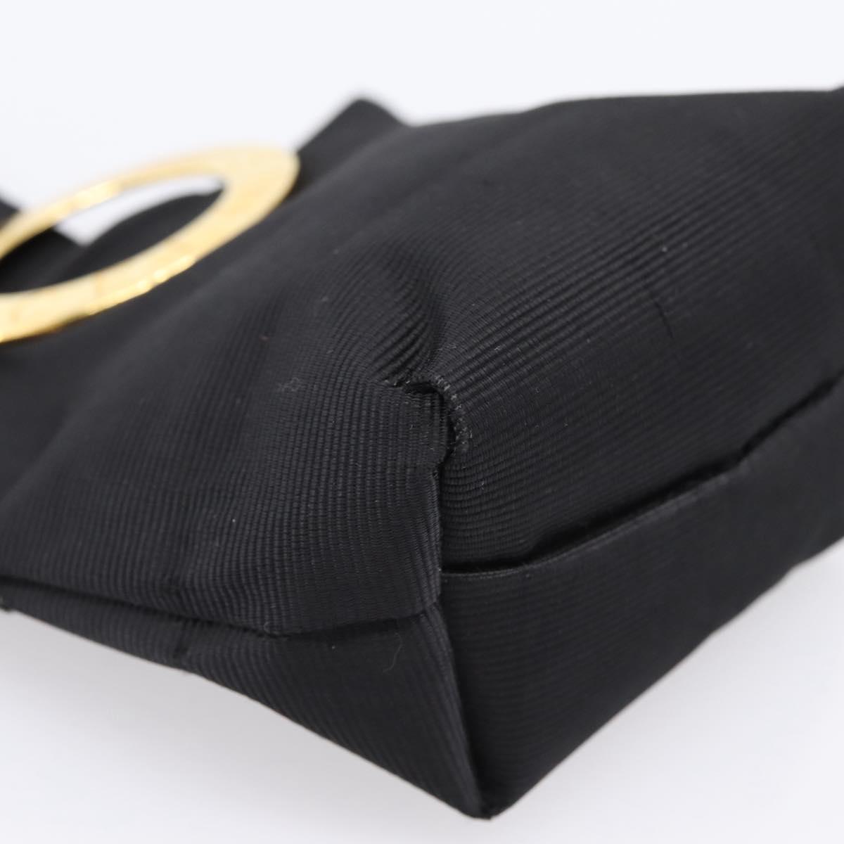 CELINE Pouch Nylon Black Auth 84937