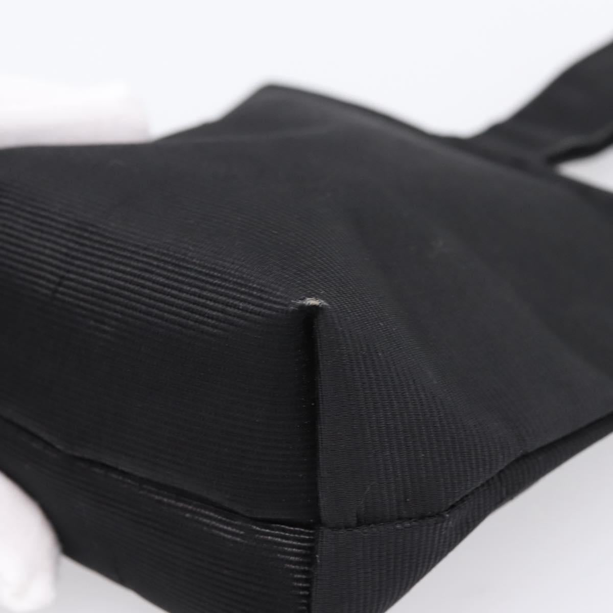 CELINE Pouch Nylon Black Auth 84937