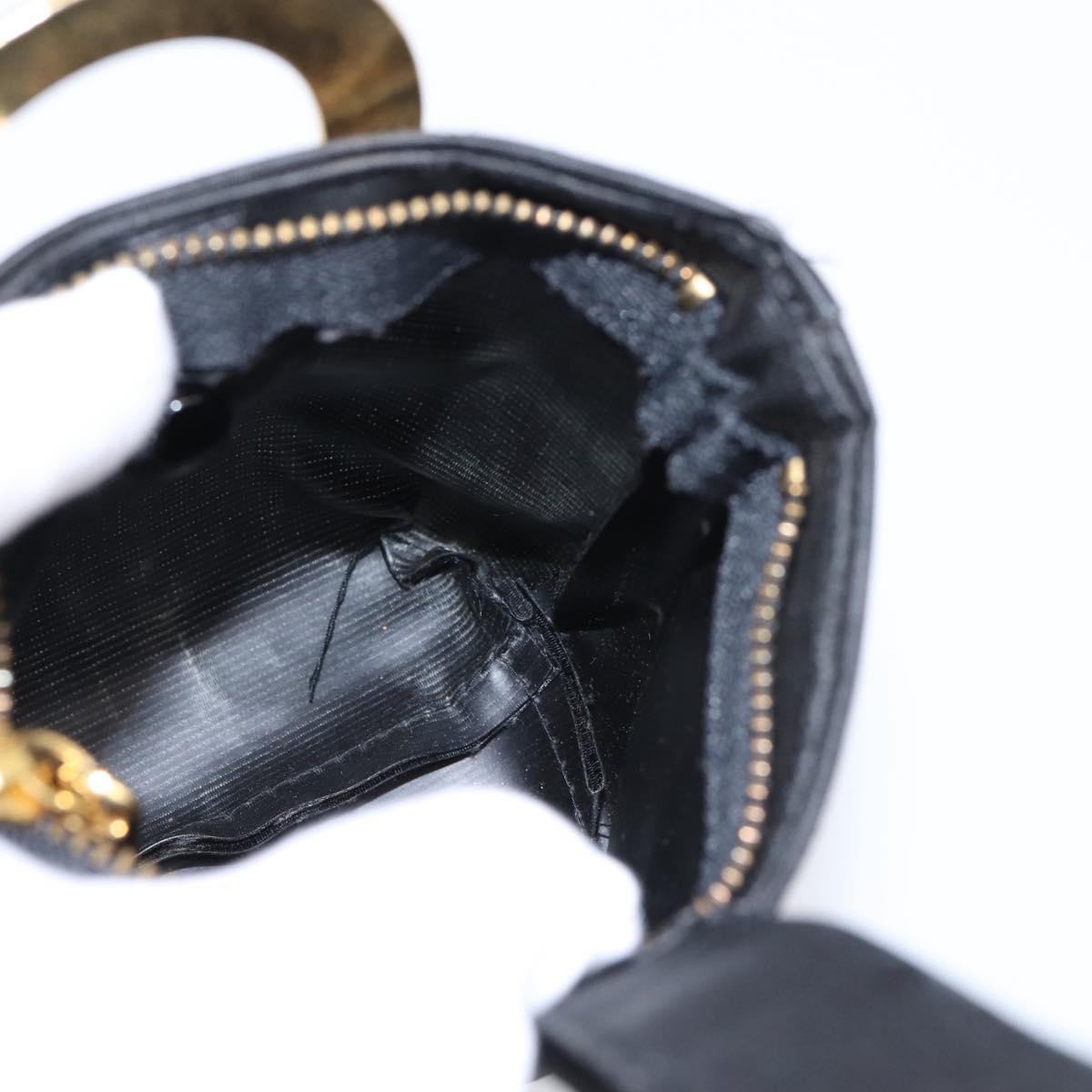 CELINE Pouch Nylon Black Auth 84937
