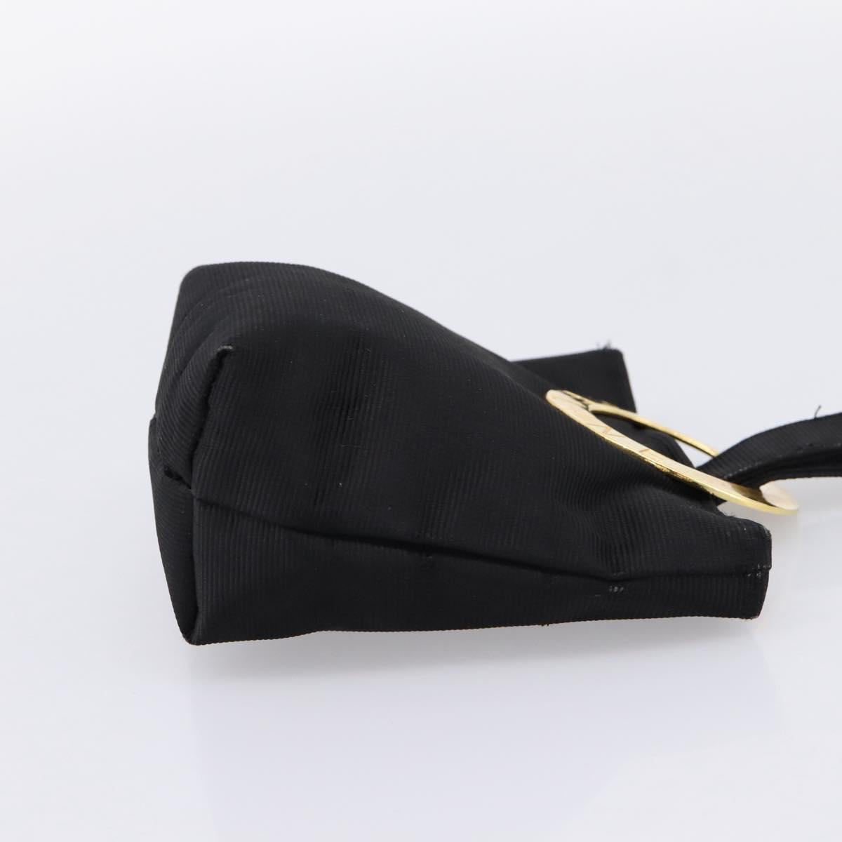 CELINE Pouch Nylon Black Auth 84937