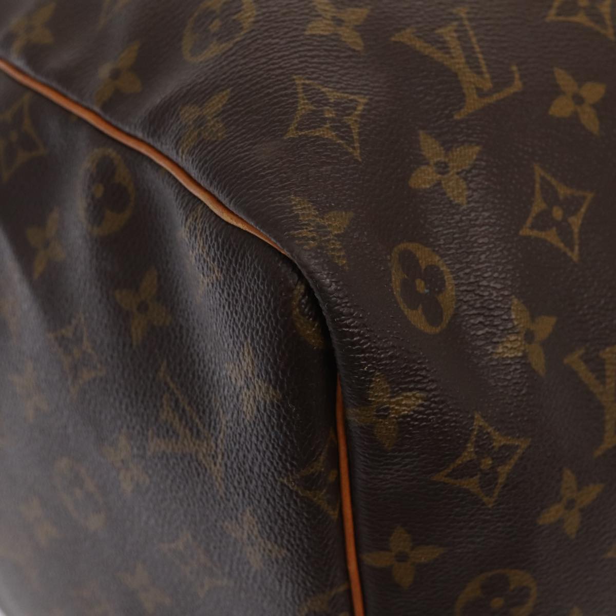 LOUIS VUITTON Monogram Keepall 60 Boston Bag M41422 LV Auth 84971