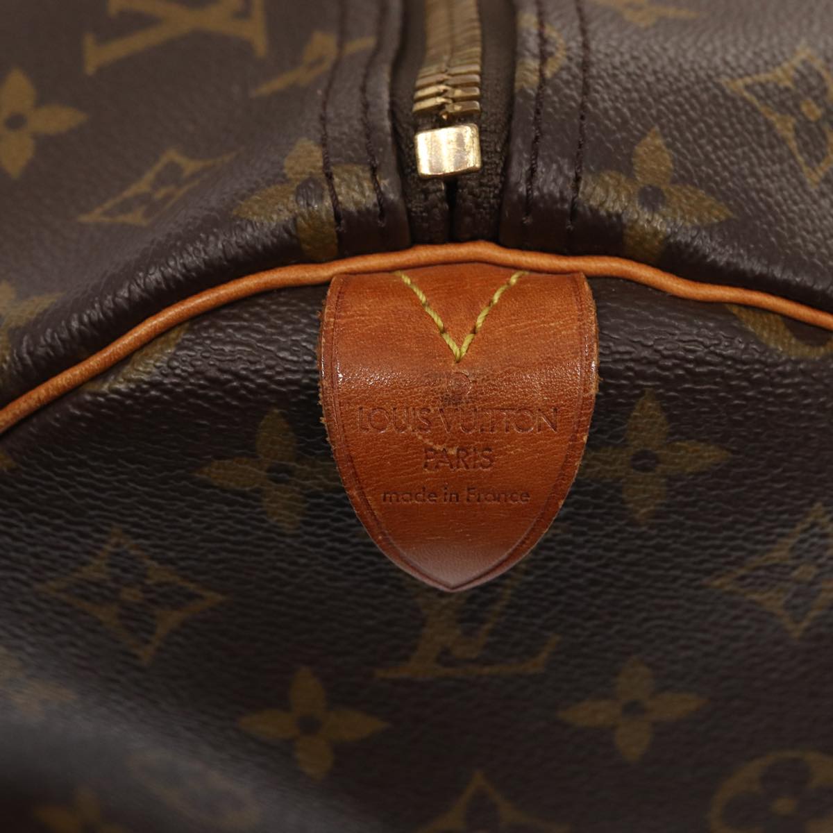 LOUIS VUITTON Monogram Keepall 60 Boston Bag M41422 LV Auth 84971