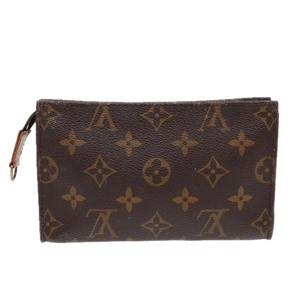 LOUIS VUITTON Monogram Bucket PM Accessory Pouch LV Auth 85075
