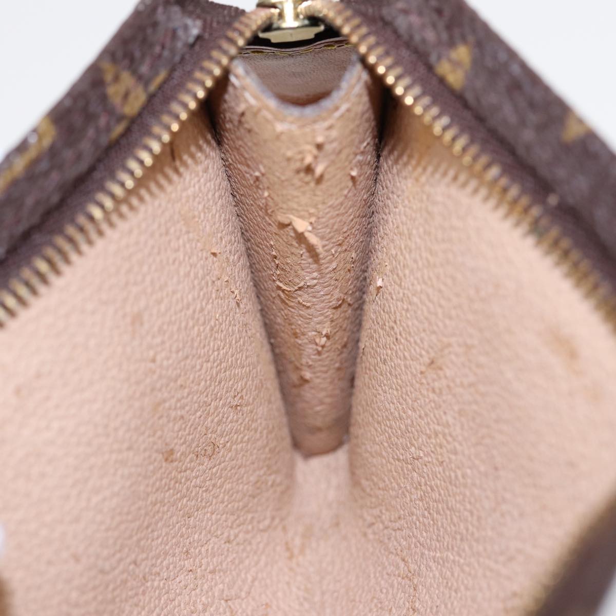 LOUIS VUITTON Monogram Bucket PM Accessory Pouch LV Auth 85077