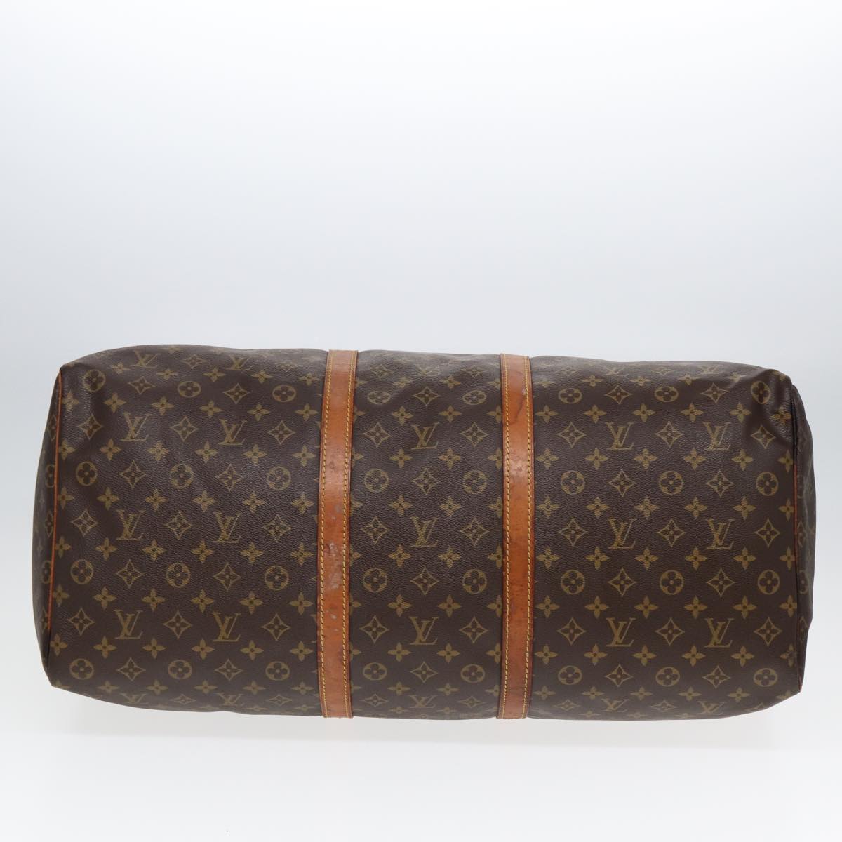 LOUIS VUITTON Monogram Keepall 60 Boston Bag M41422 LV Auth 85116