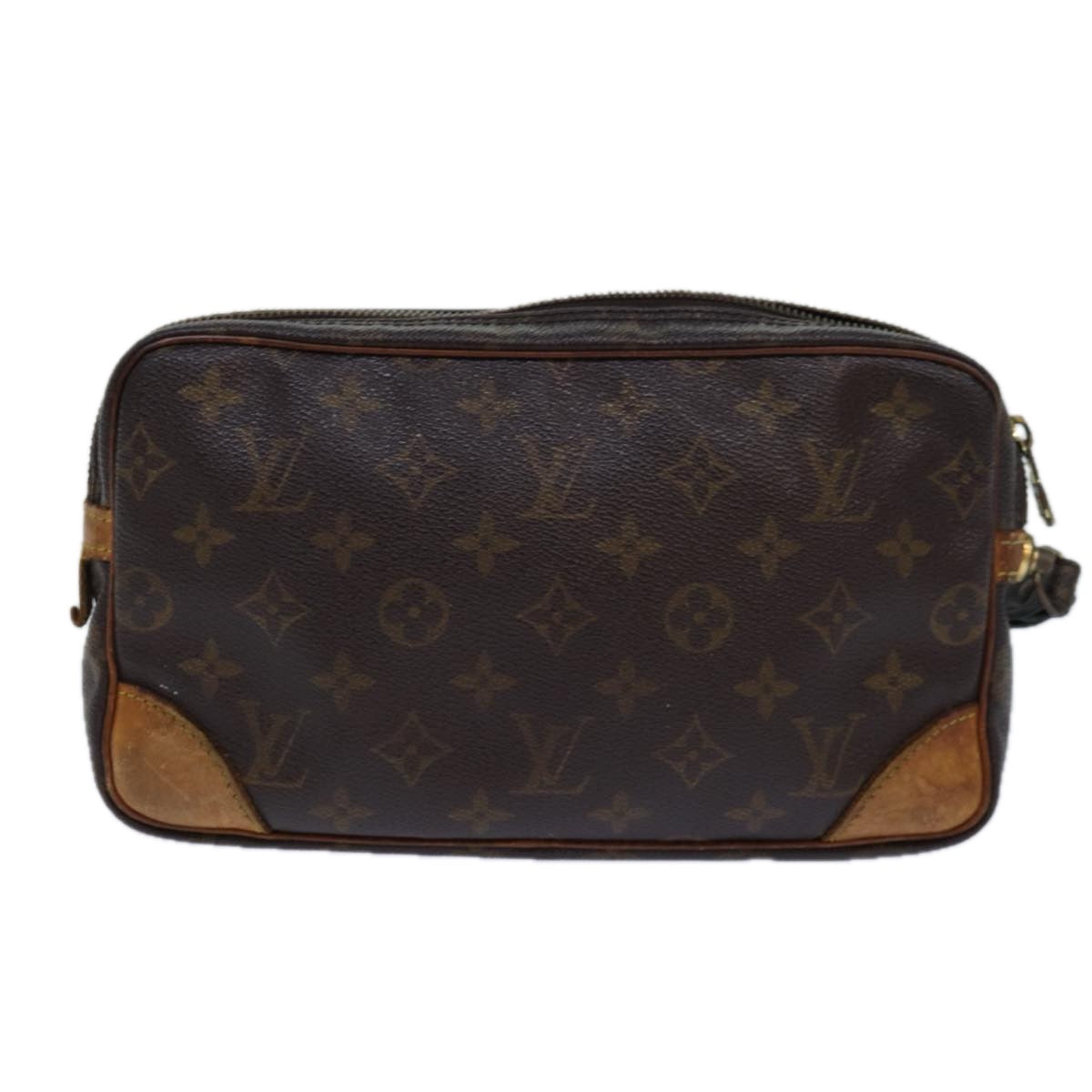 LOUIS VUITTON Monogram Marly Dragonne GM Clutch Bag M51825 LV Auth 85152