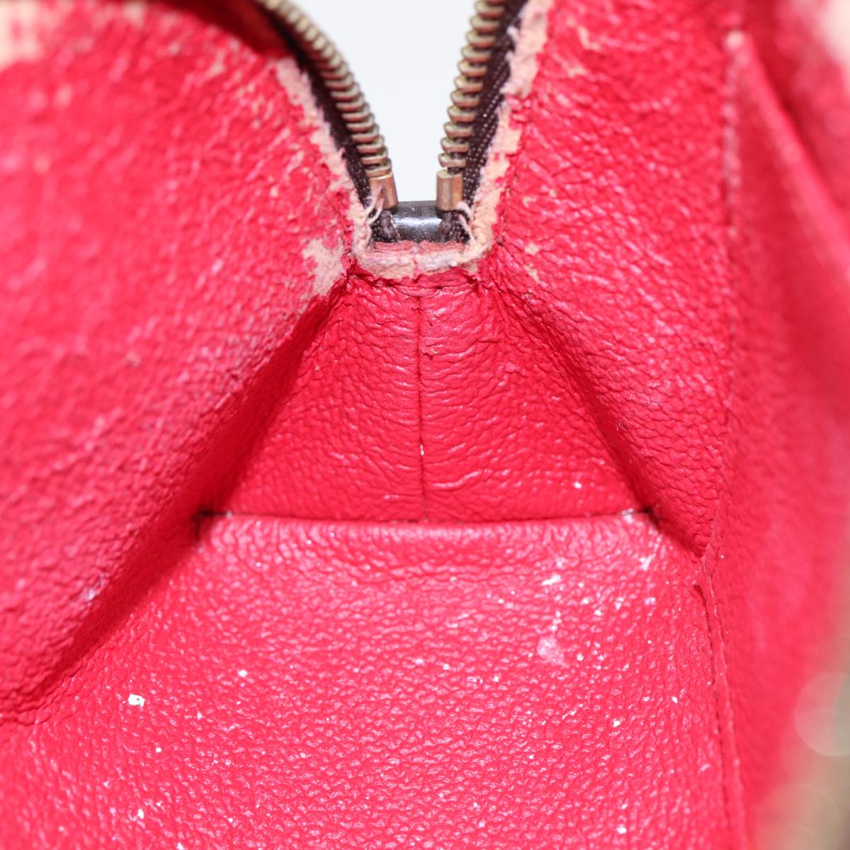 LOUIS VUITTON Damier Ebene Pochette Cosmetic PM Pouch N47516 LV Auth 85176