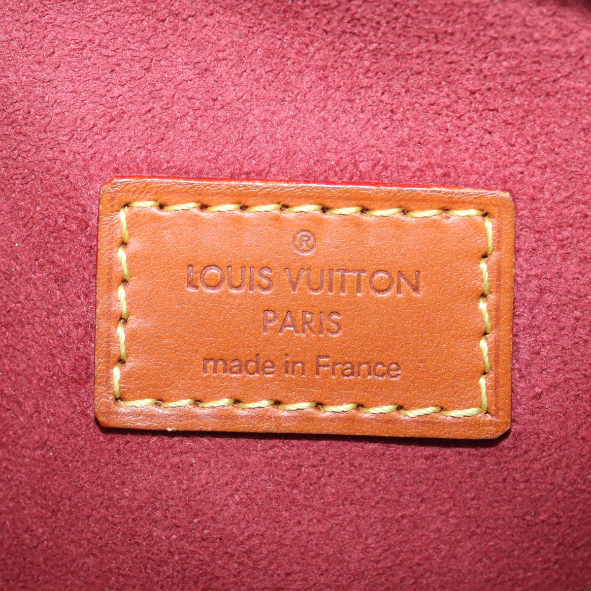 LOUIS VUITTON Nomad Pochette Gange Shoulder Bag Beige LV Auth 85215