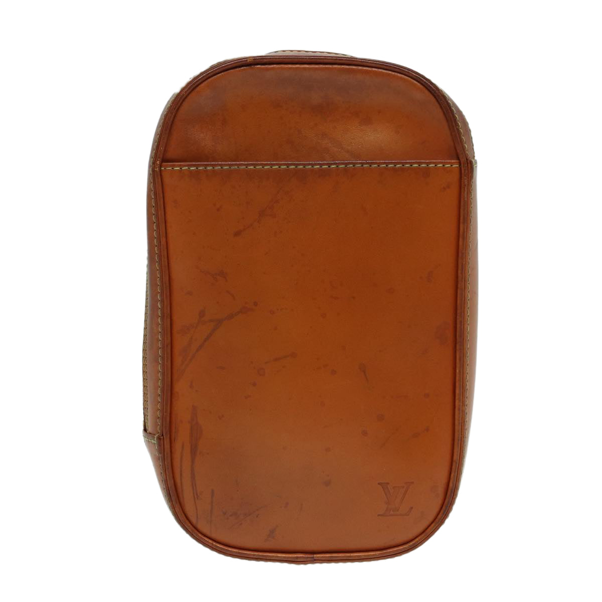 LOUIS VUITTON Nomad Pochette Gange Shoulder Bag Beige LV Auth 85215