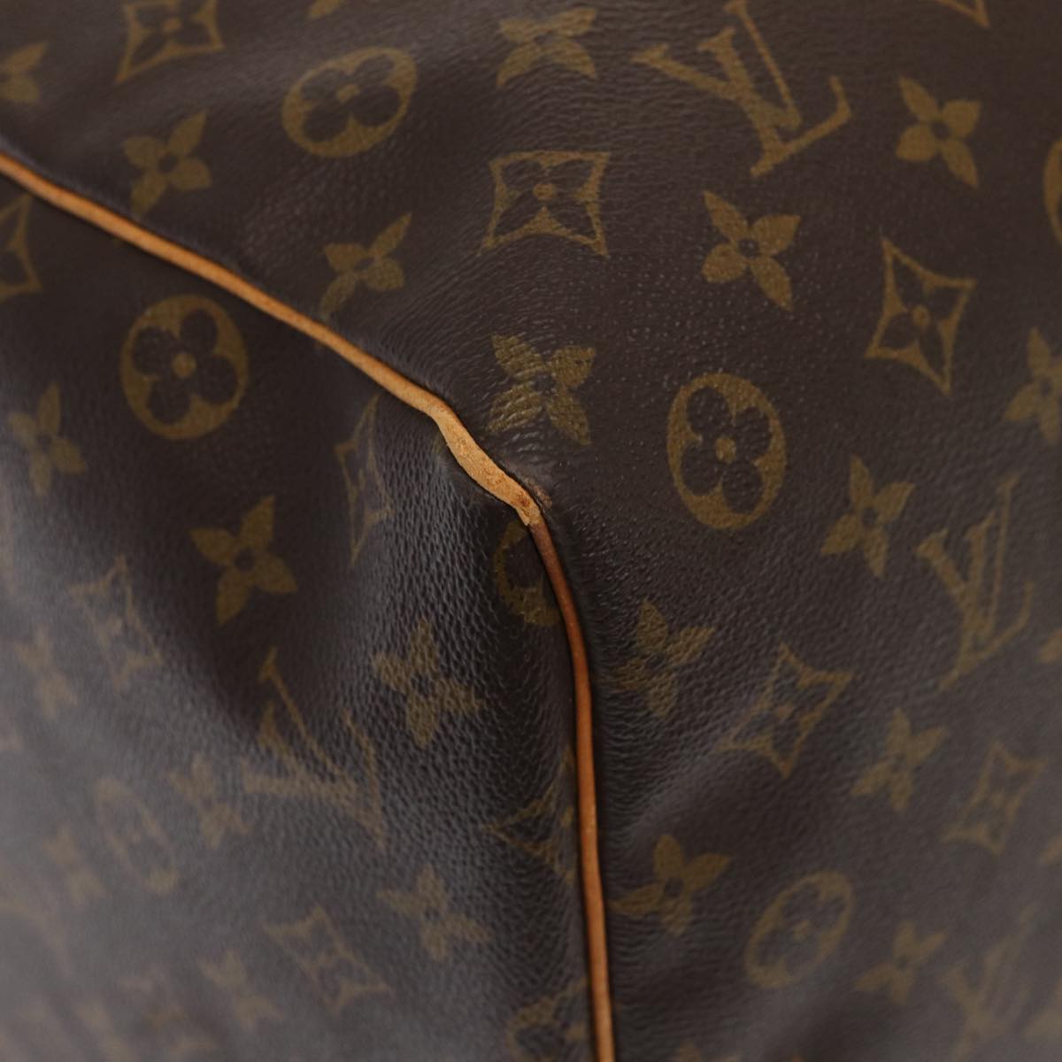 LOUIS VUITTON Monogram Keepall 60 Boston Bag M41422 LV Auth 85275