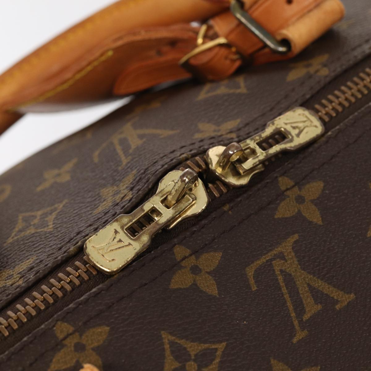 LOUIS VUITTON Monogram Keepall 60 Boston Bag M41422 LV Auth 85275