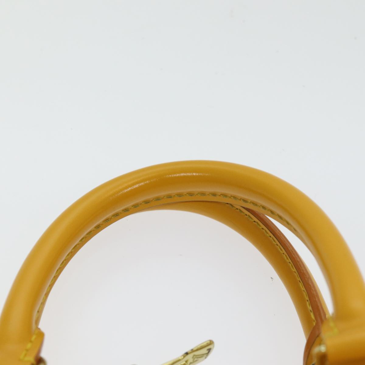 LOUIS VUITTON Epi Alma Hand Bag Yellow M52149 LV Auth 85447