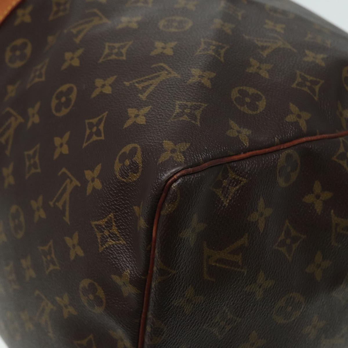 LOUIS VUITTON Monogram Keepall 60 Boston Bag M41422 LV Auth 85460