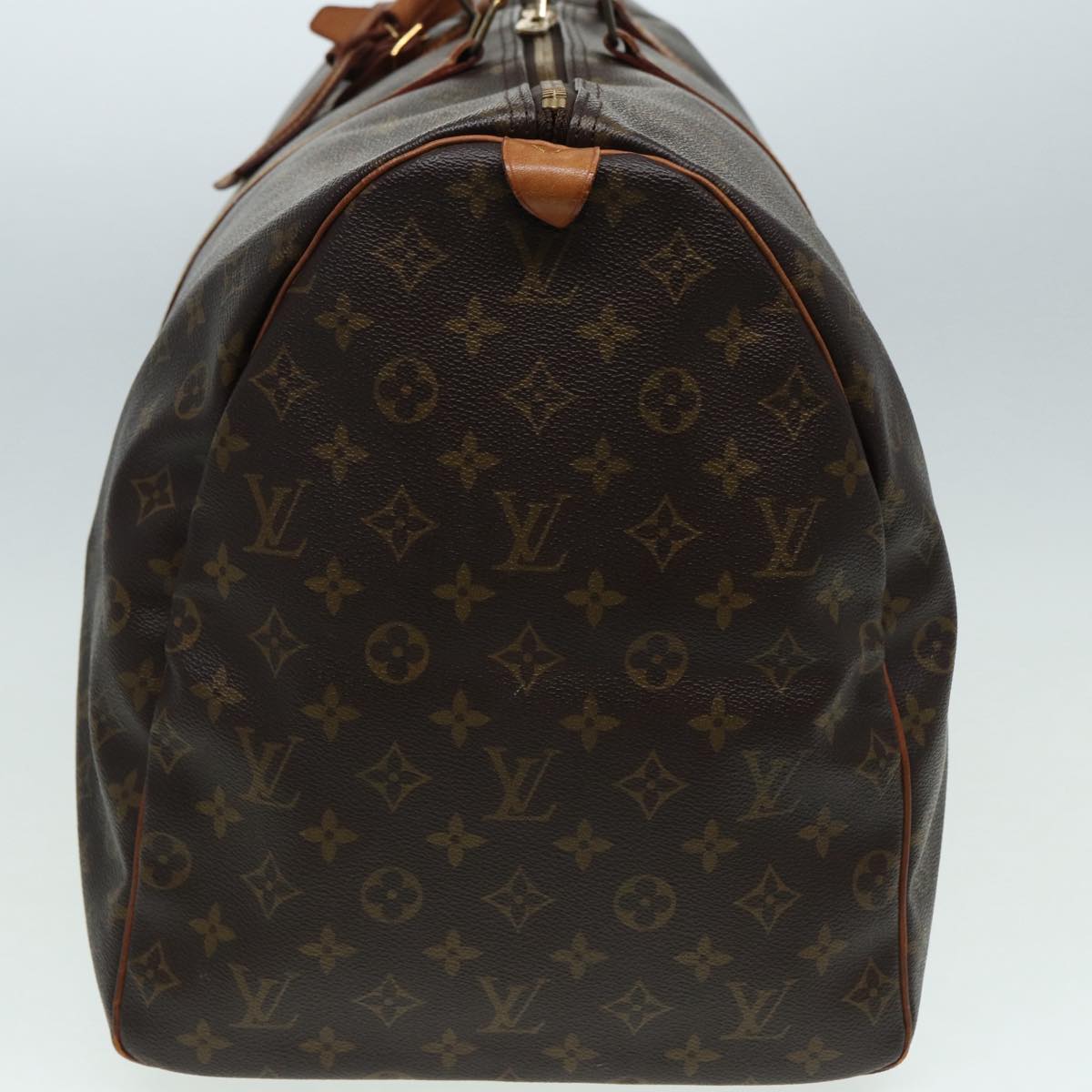 LOUIS VUITTON Monogram Keepall 60 Boston Bag M41422 LV Auth 85460