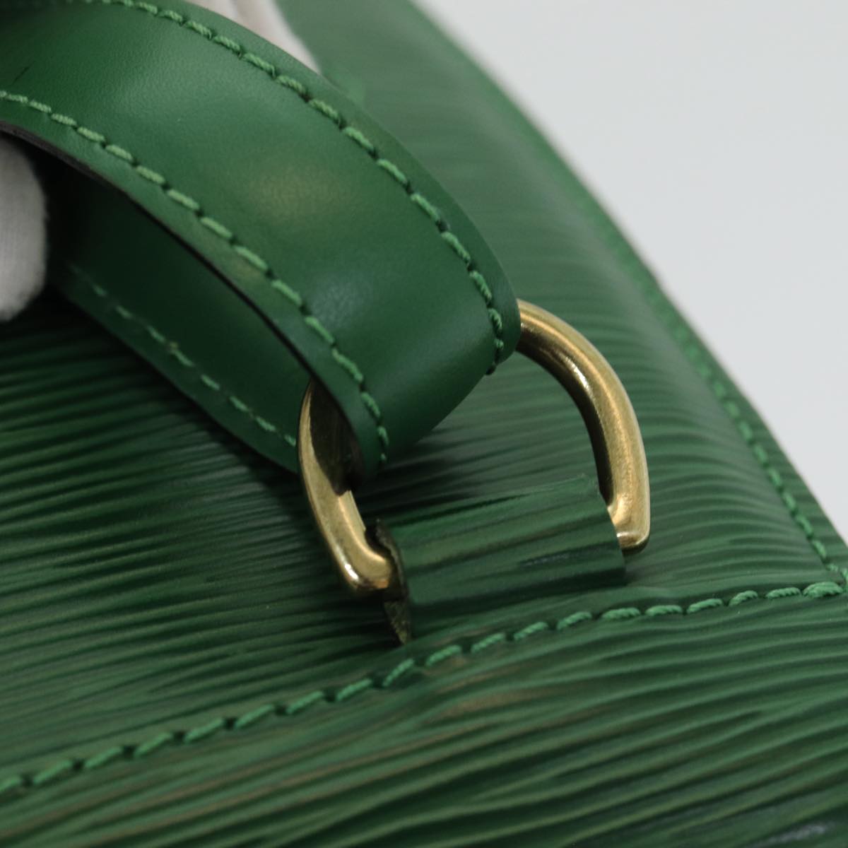 LOUIS VUITTON Epi Mabillon Backpack Green M52234 LV Auth 85593V