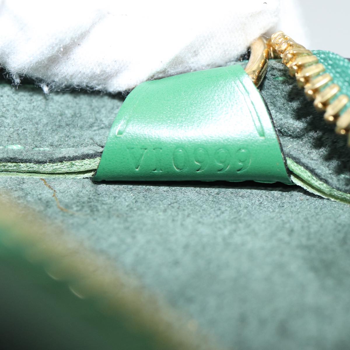 LOUIS VUITTON Epi Mabillon Backpack Green M52234 LV Auth 85593V