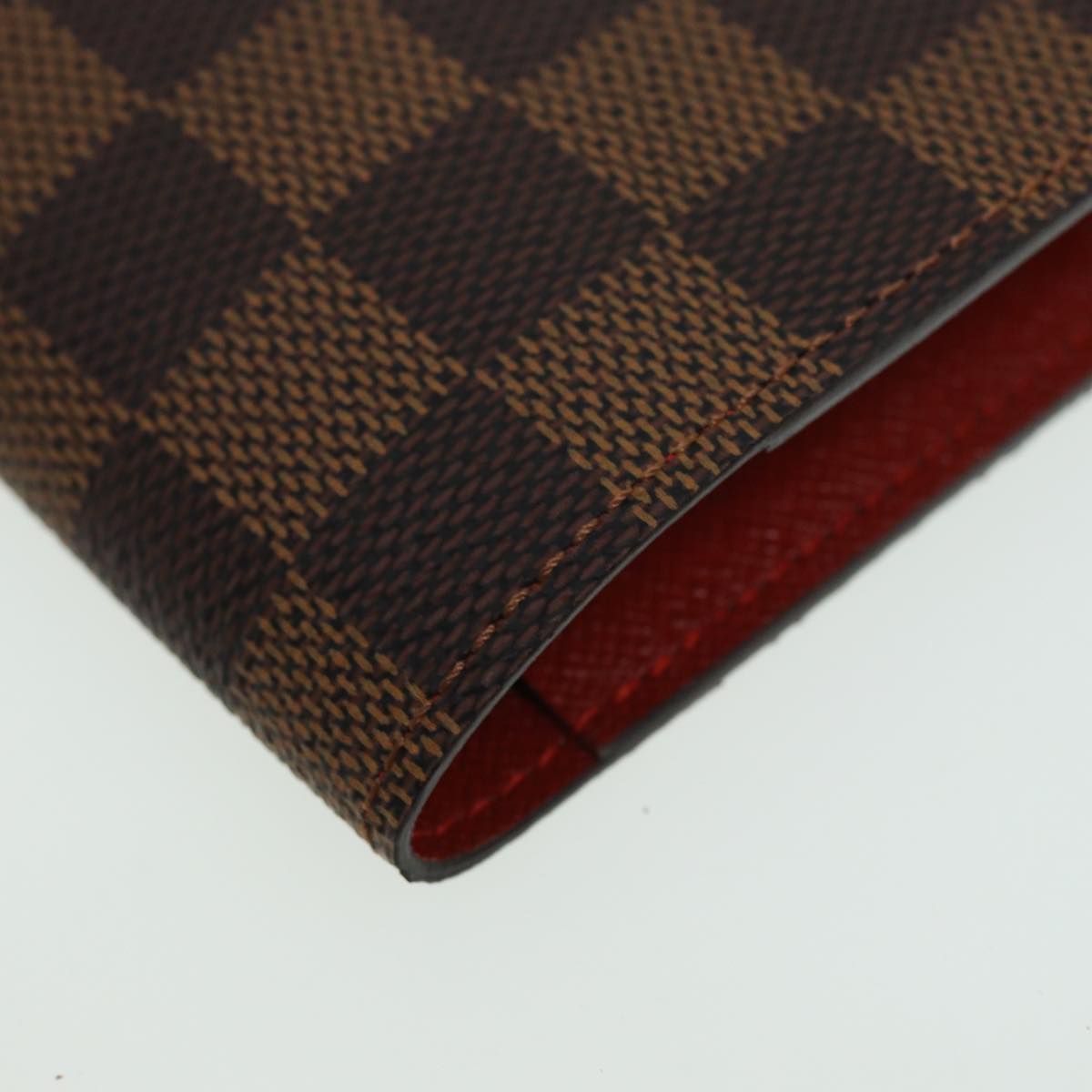 LOUIS VUITTON Damier Ebene CD Case LV Auth 85648