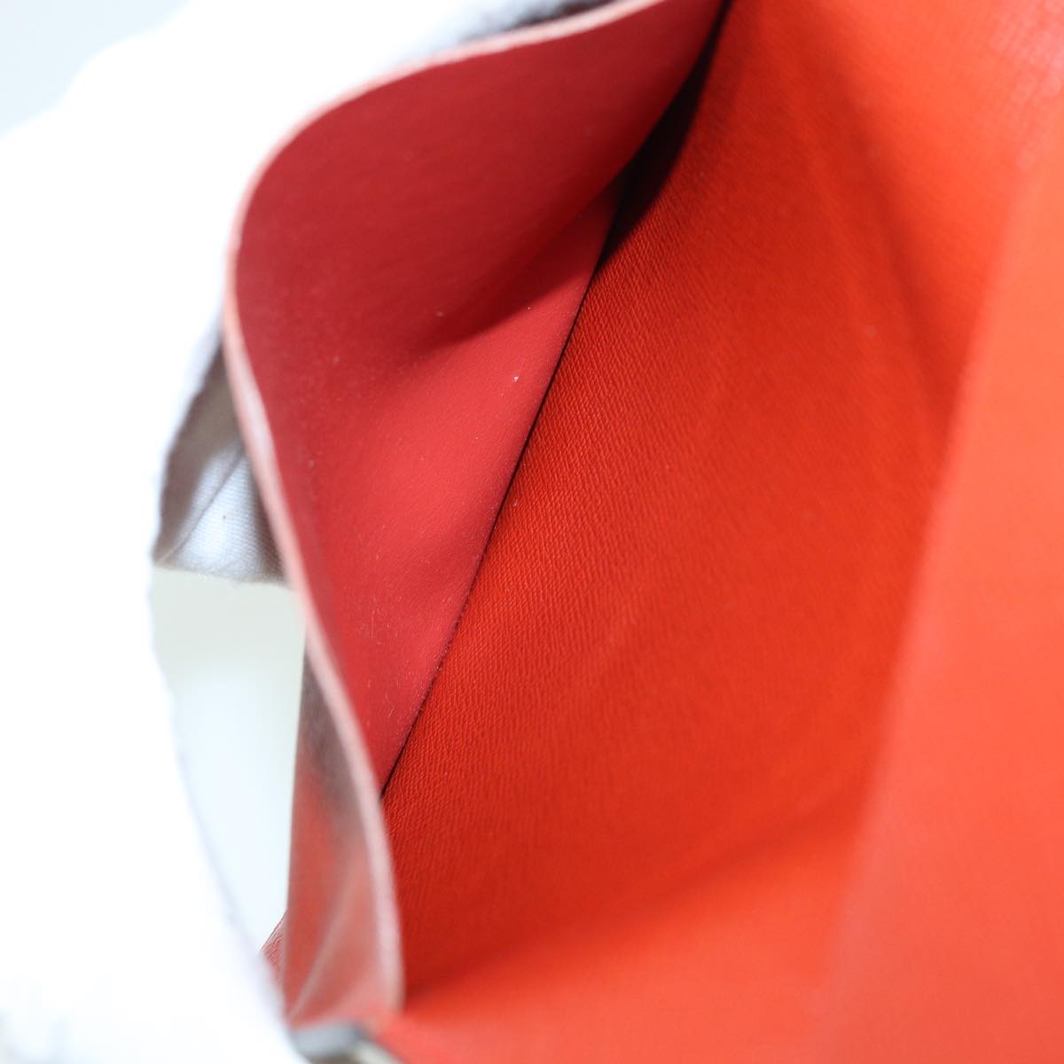 LOUIS VUITTON Damier Ebene CD Case LV Auth 85648