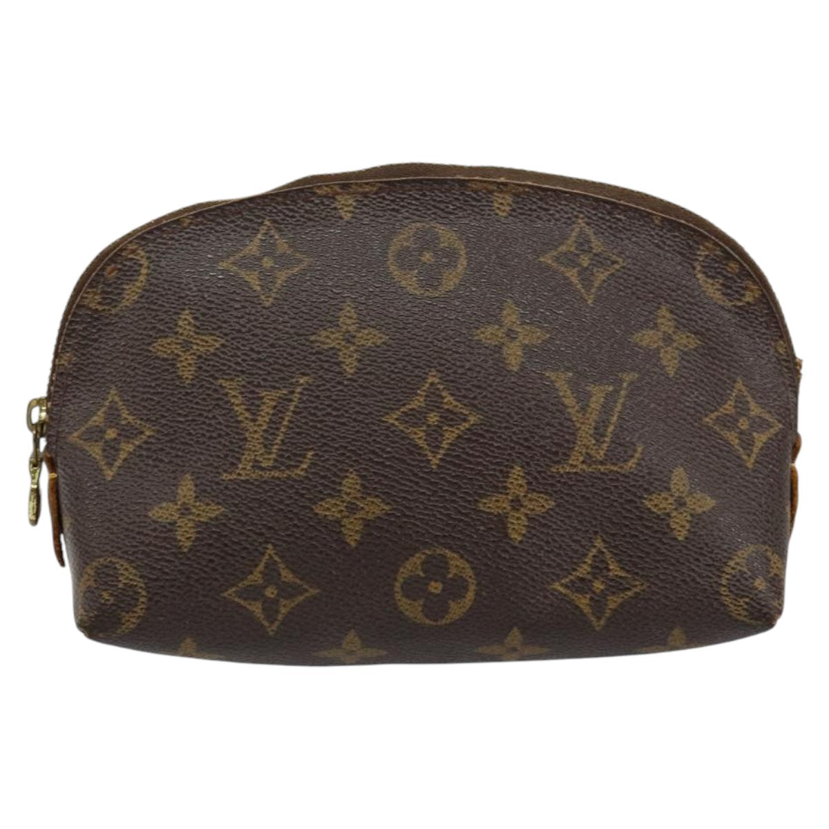 LOUIS VUITTON Monogram Pochette Cosmetic PM Cosmetic Pouch M47515 LV Auth 85663