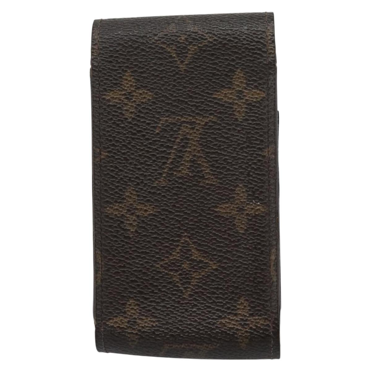 LOUIS VUITTON Monogram Etui Cigarette Cigarette Case 4Set LV Auth 85752