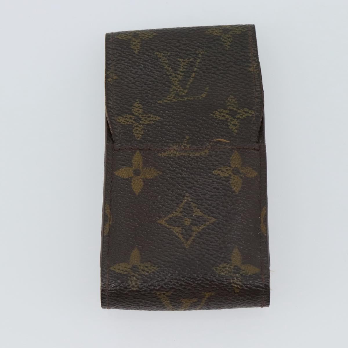 LOUIS VUITTON Monogram Etui Cigarette Cigarette Case 4Set LV Auth 85752