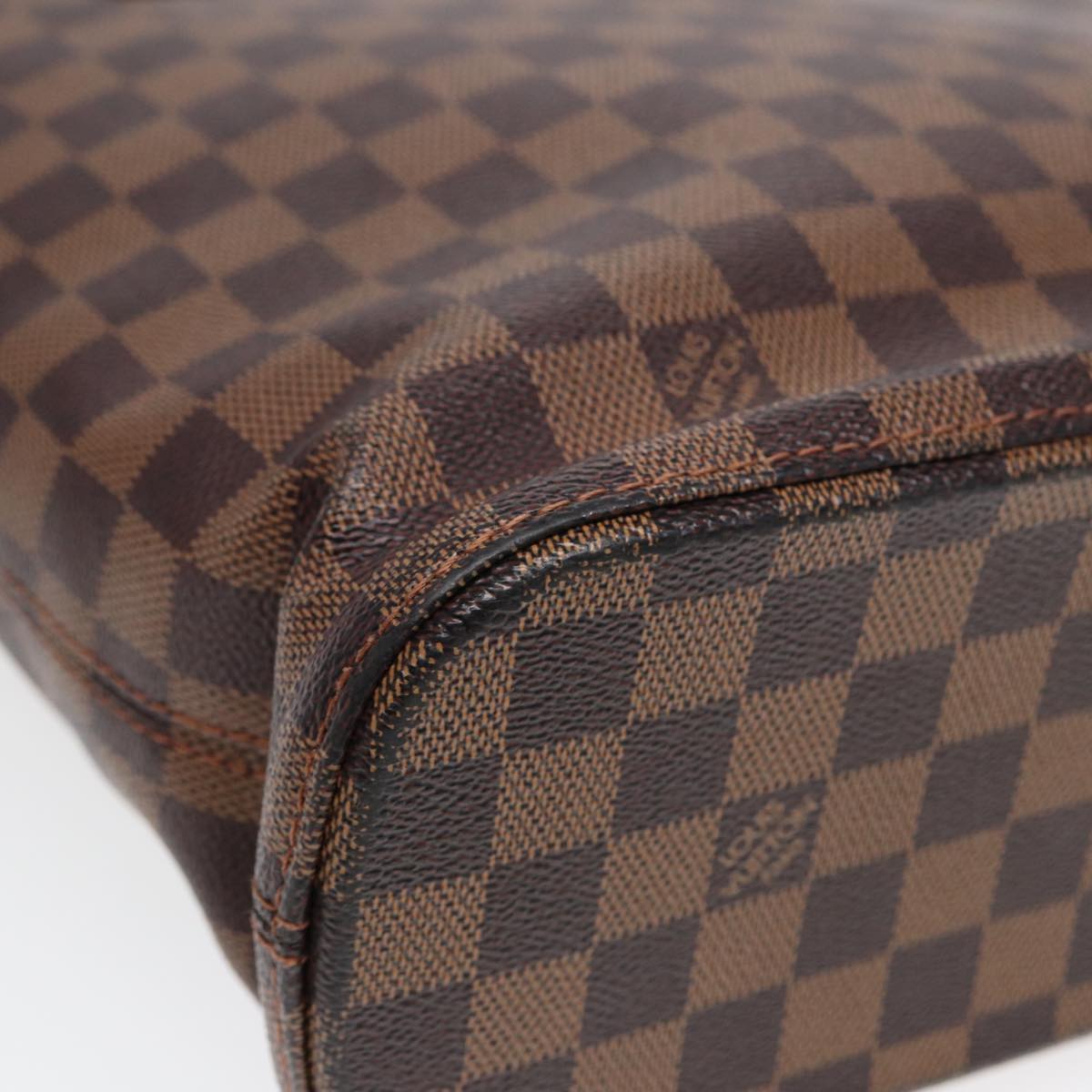 LOUIS VUITTON Damier Ebene Vavin GM Tote Bag N51169 LV Auth 85813V