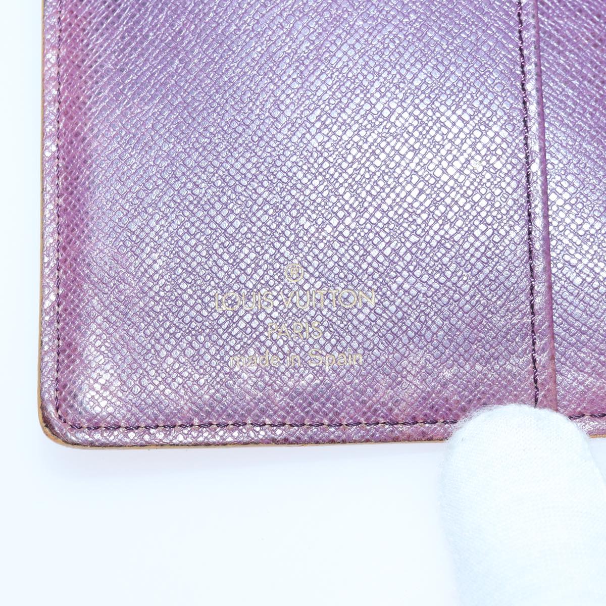 LOUIS VUITTON Epi Agenda PM Day Planner Cover Yellow R20059 LV Auth 85888