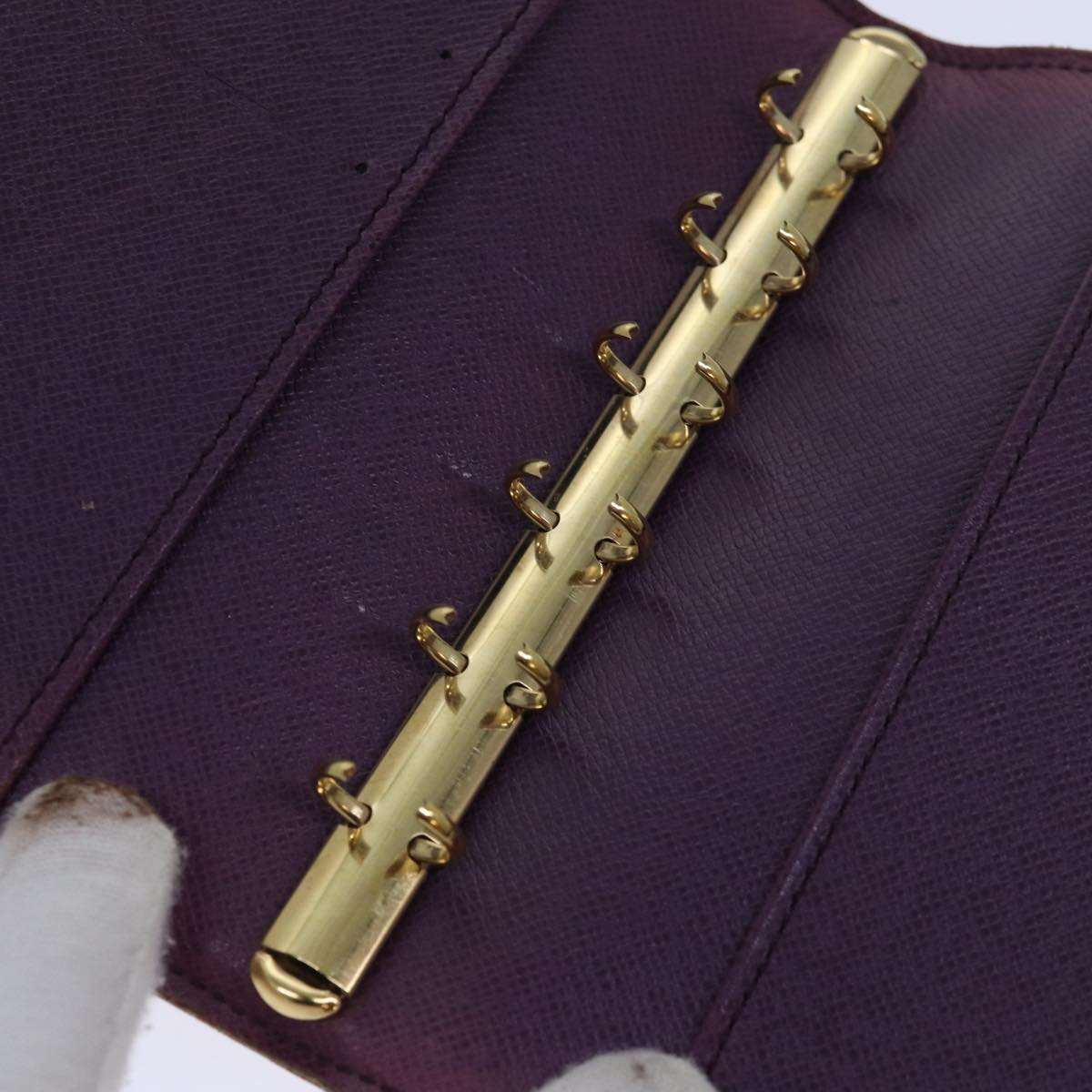 LOUIS VUITTON Epi Agenda PM Day Planner Cover Yellow R20059 LV Auth 85888