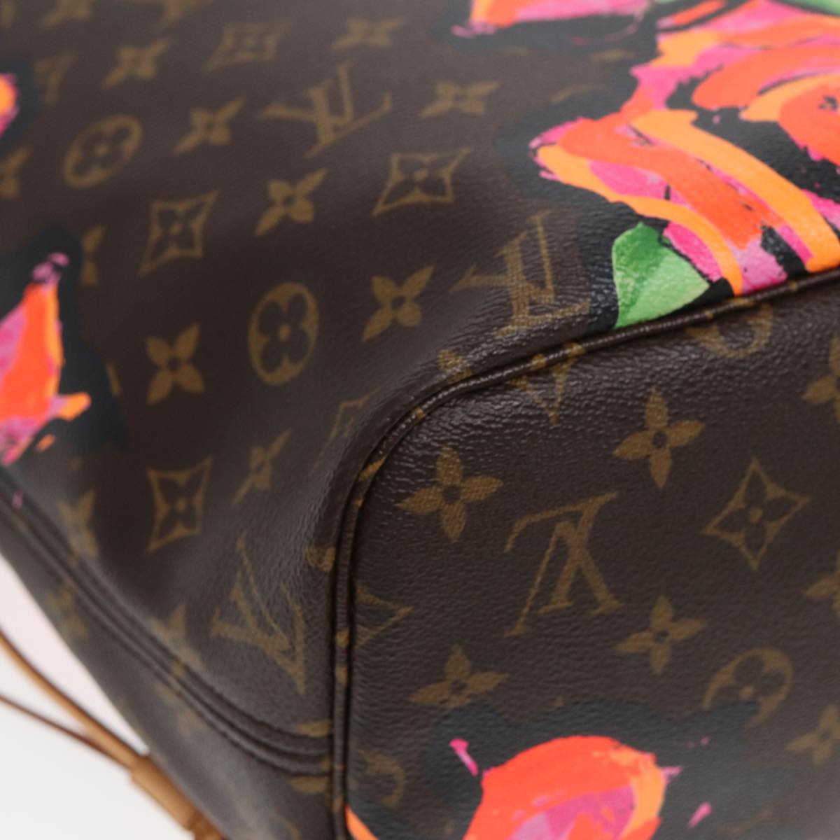 LOUIS VUITTON Monogram Rose Neverfull MM Tote Bag M48613 LV Auth 85918SAV