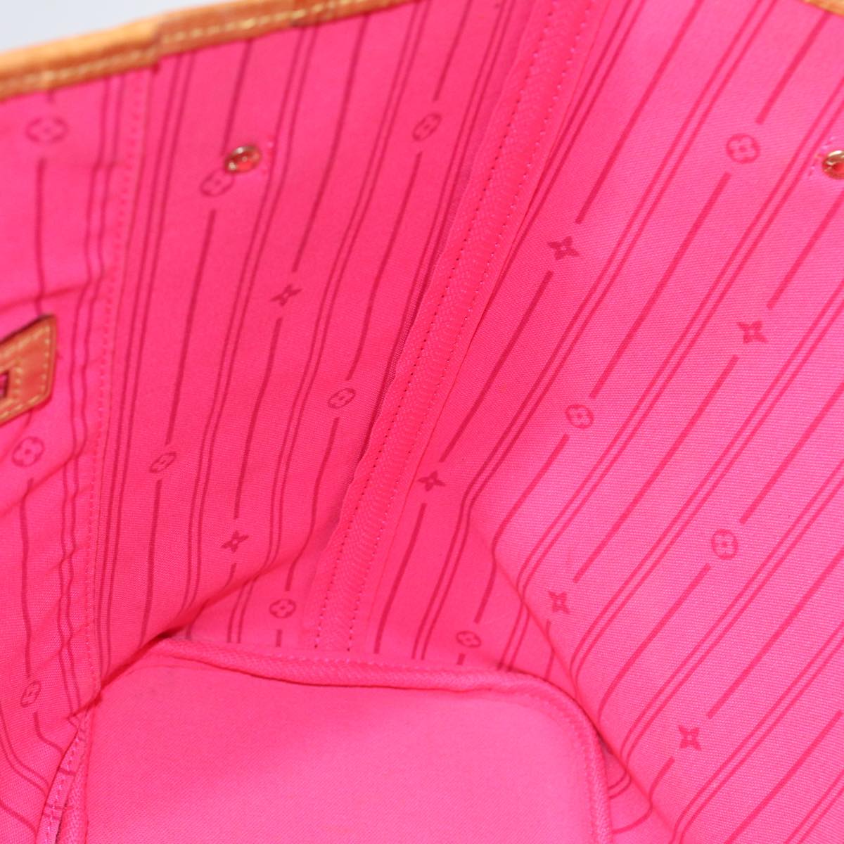 LOUIS VUITTON Monogram Rose Neverfull MM Tote Bag M48613 LV Auth 85918AV