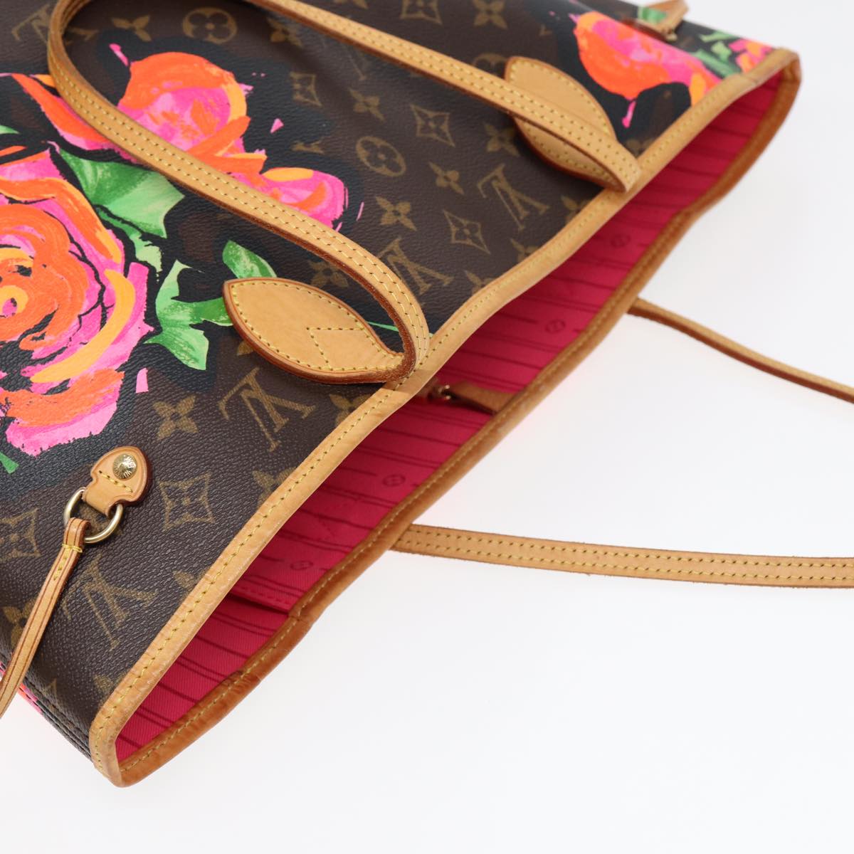 LOUIS VUITTON Monogram Rose Neverfull MM Tote Bag M48613 LV Auth 85918SAV