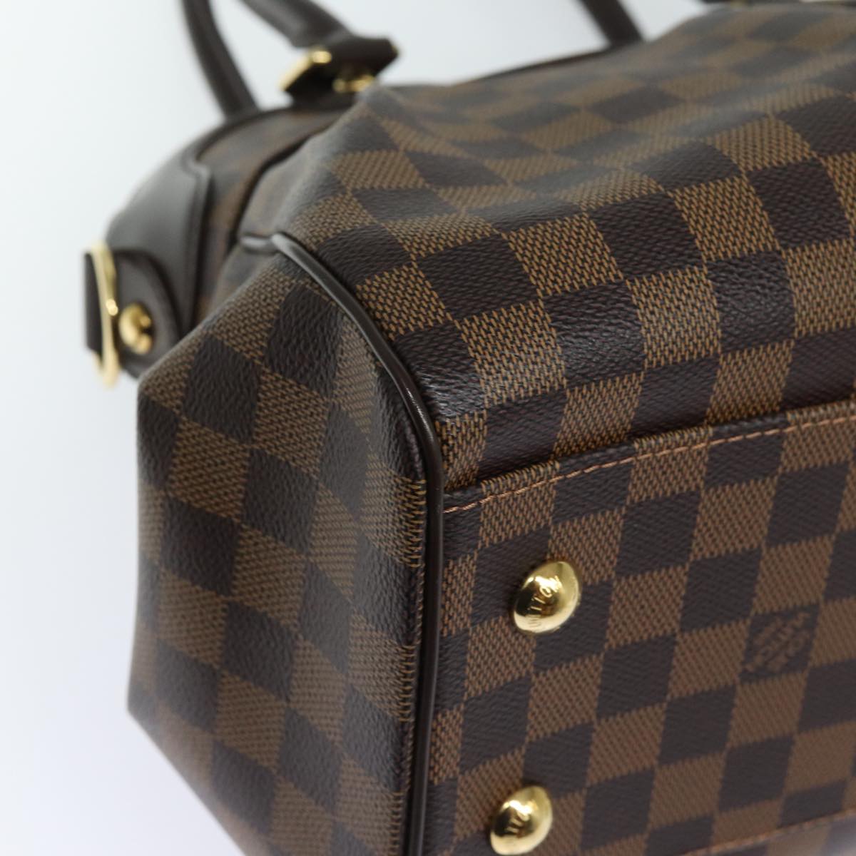 LOUIS VUITTON Damier Ebene Trevi GM Hand Bag 2way N51998 LV Auth 85934SAV