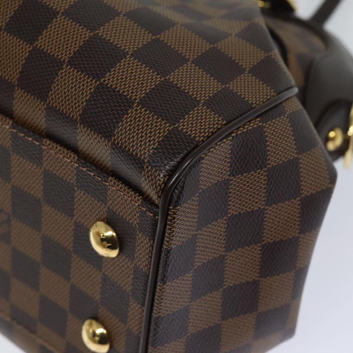 LOUIS VUITTON Damier Ebene Trevi GM Hand Bag 2way N51998 LV Auth 85934SAV