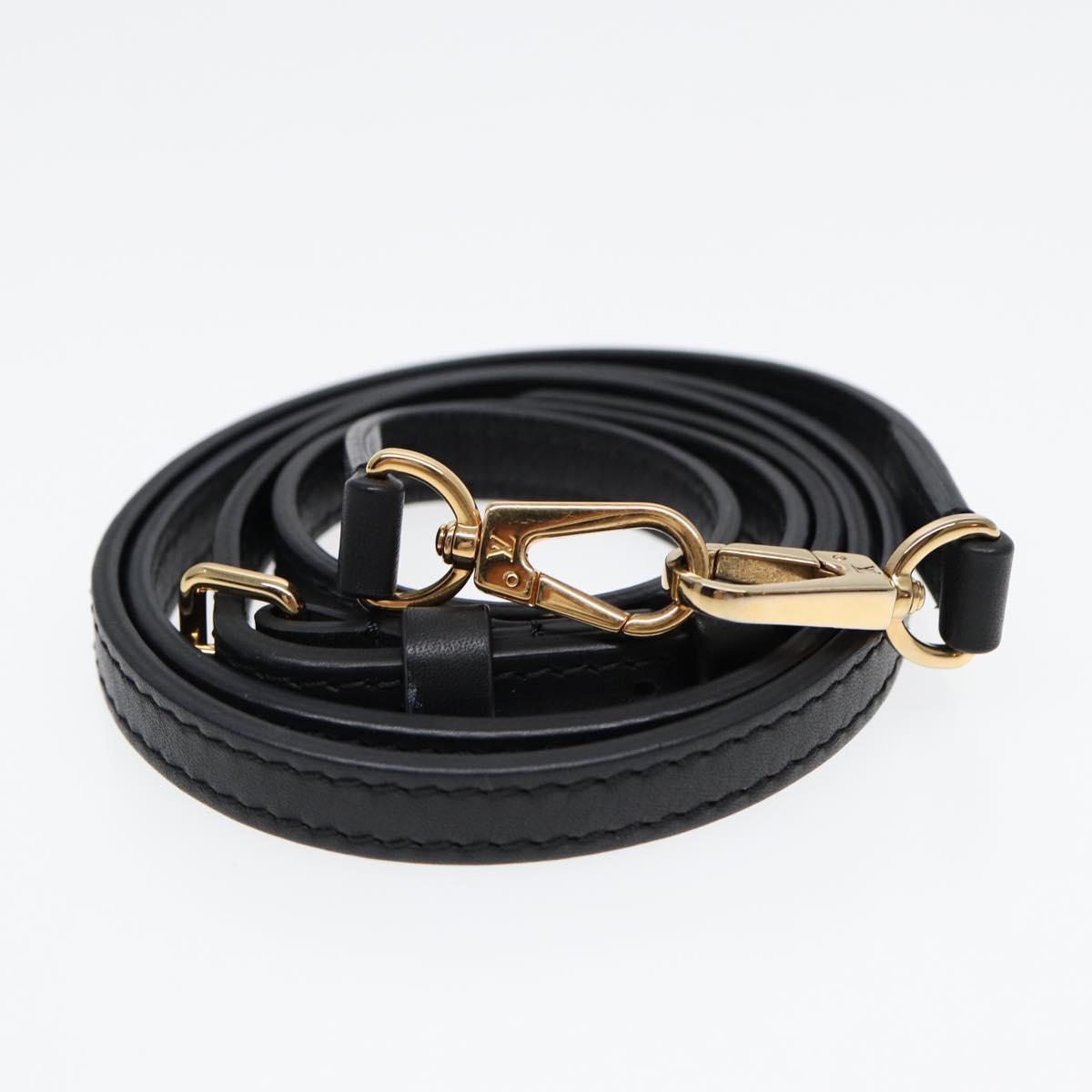 LOUIS VUITTON Monogram Rocky BB Hand Bag 2way Black M44141 LV Auth 85942A