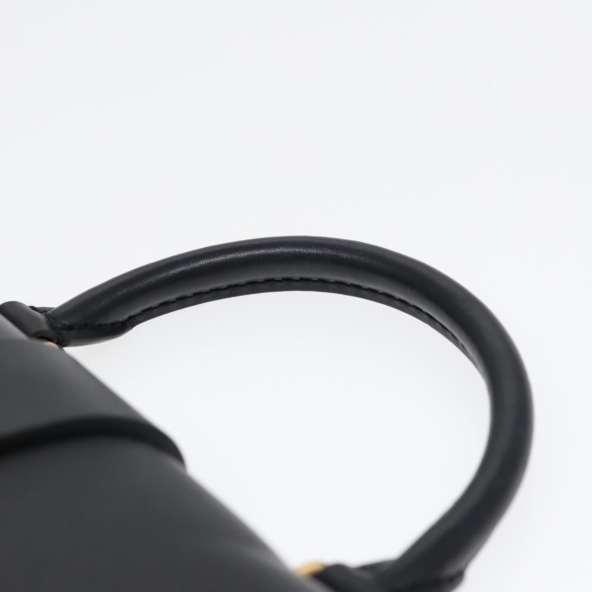 LOUIS VUITTON Monogram Rocky BB Hand Bag 2way Black M44141 LV Auth 85942A